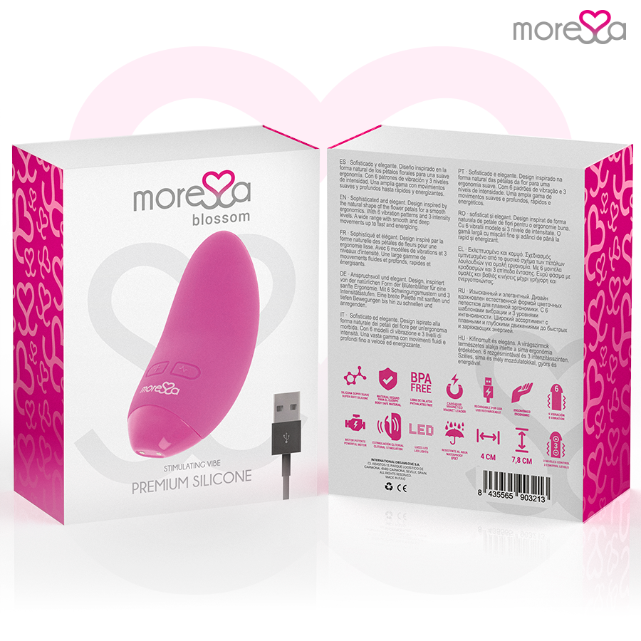 Amoressa Blossom Mini Massaggiatore Rosa – immagine 7