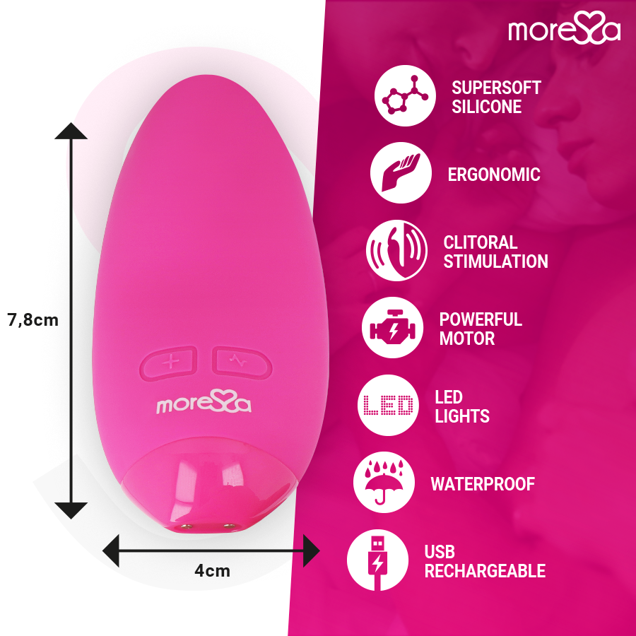 Amoressa Blossom Mini Massaggiatore Rosa – immagine 4