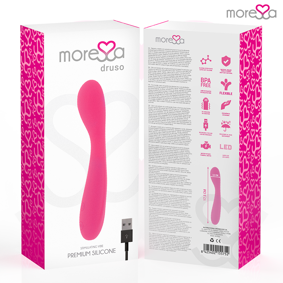 Amoressa Druso Vibratore Punto G Sottile – immagine 7