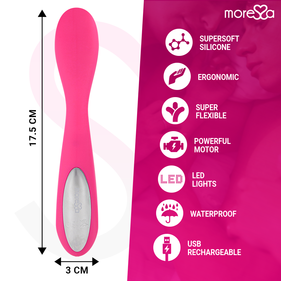 Amoressa Druso Vibratore Punto G Sottile – immagine 4