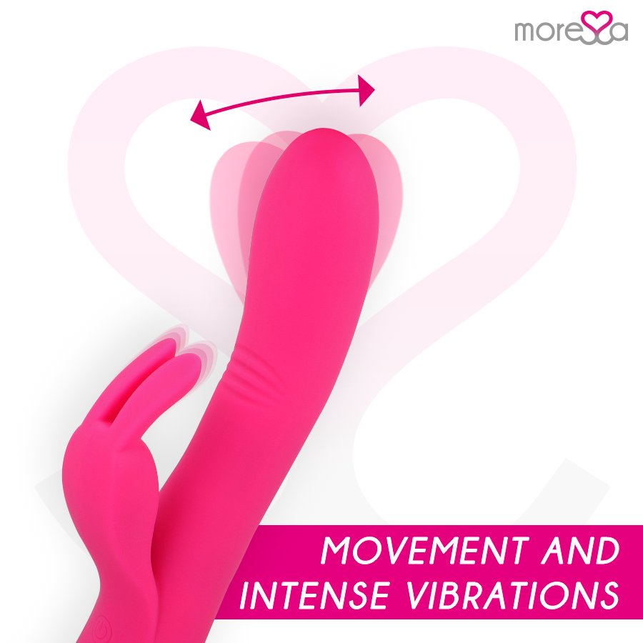 Amoressa Ethan Vibratore Rabbit con Movimento Ondulante – immagine 3