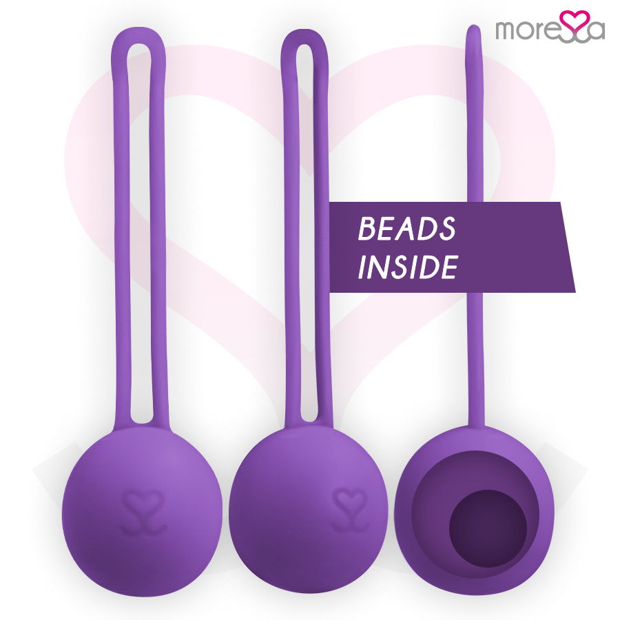 Amoressa Osian One Palline Vaginali in Silicone Premium Lilla – immagine 2