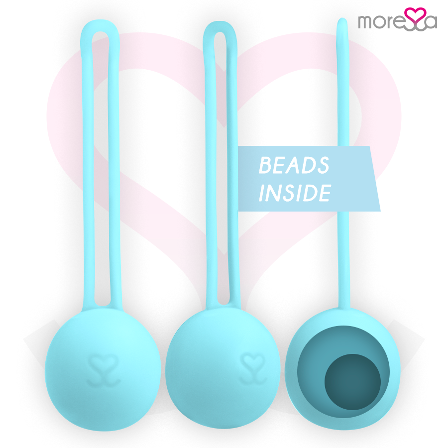 Amoressa Osian One Palline Vaginali in Silicone Premium Turchese – immagine 2