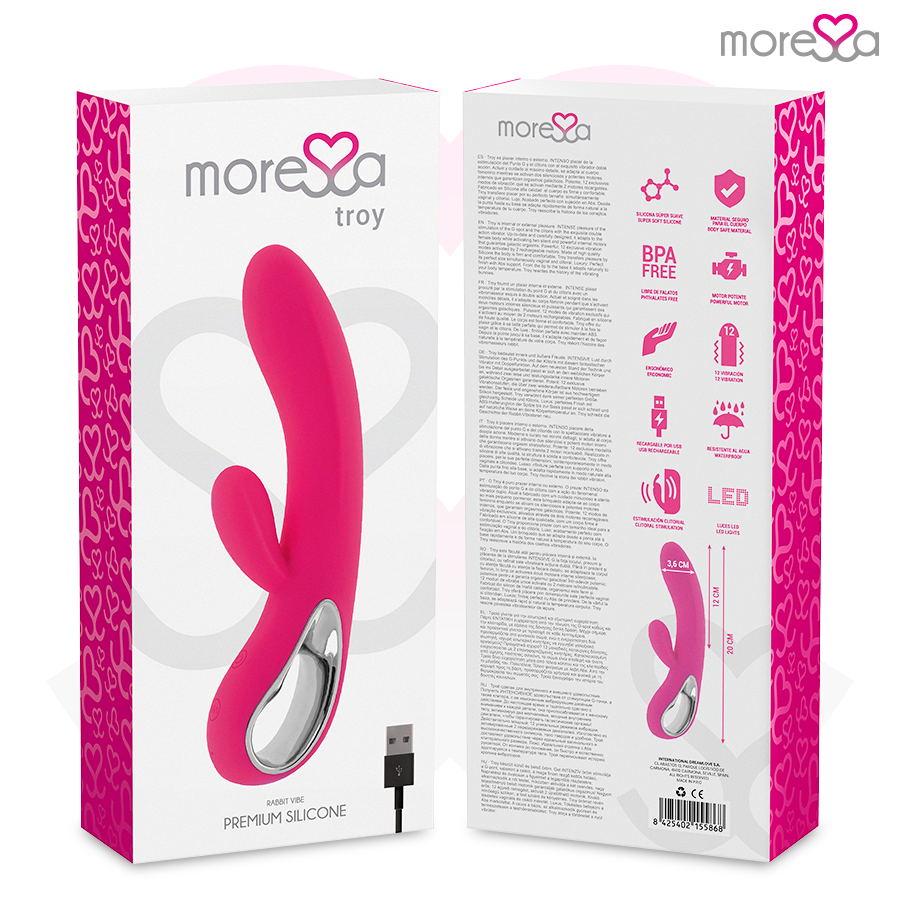 Amoressa Troy Vibratore Doppia Azione 12 Modalità – immagine 7