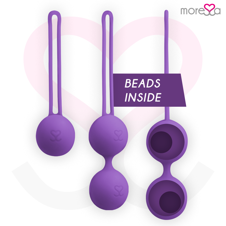 Amoressa Osian Set 3 Palline Vaginali Progressive Lilla – immagine 2