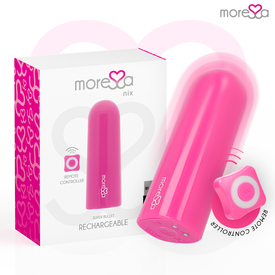 Amoressa Nix Vibratore con Telecomando Rosa