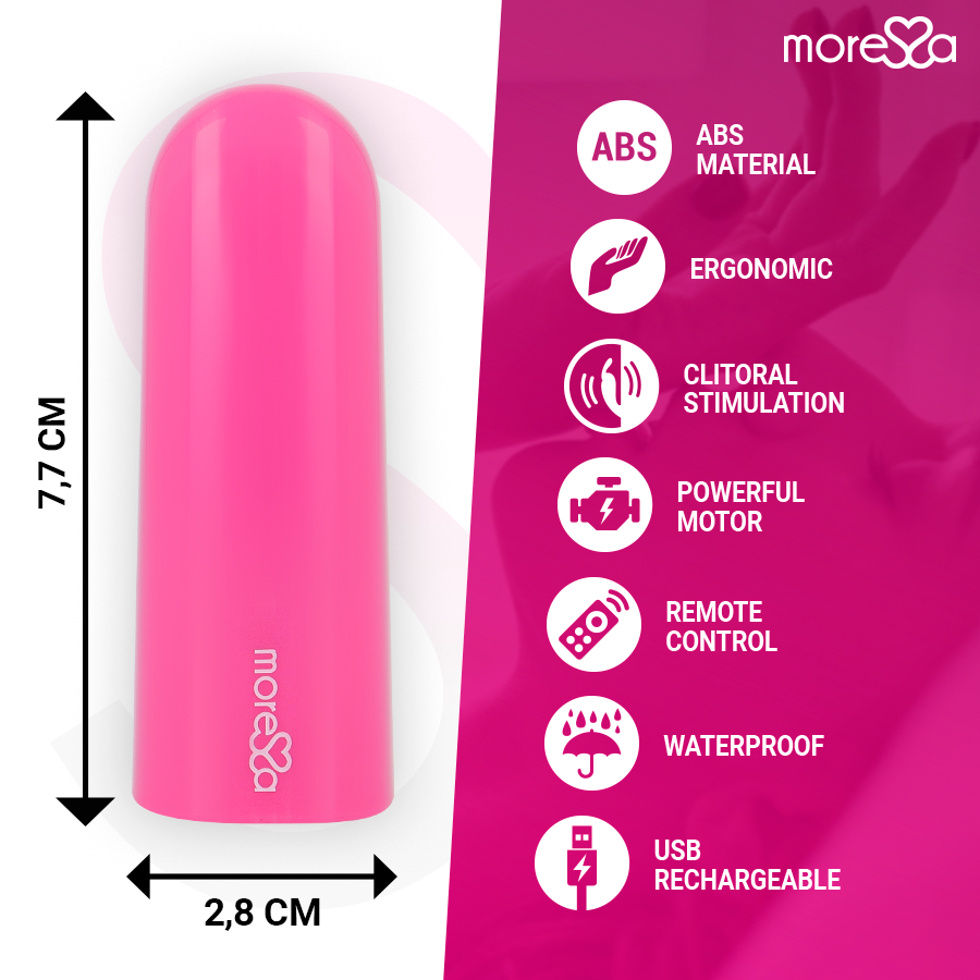 Amoressa Nix Vibratore con Telecomando Rosa – immagine 4