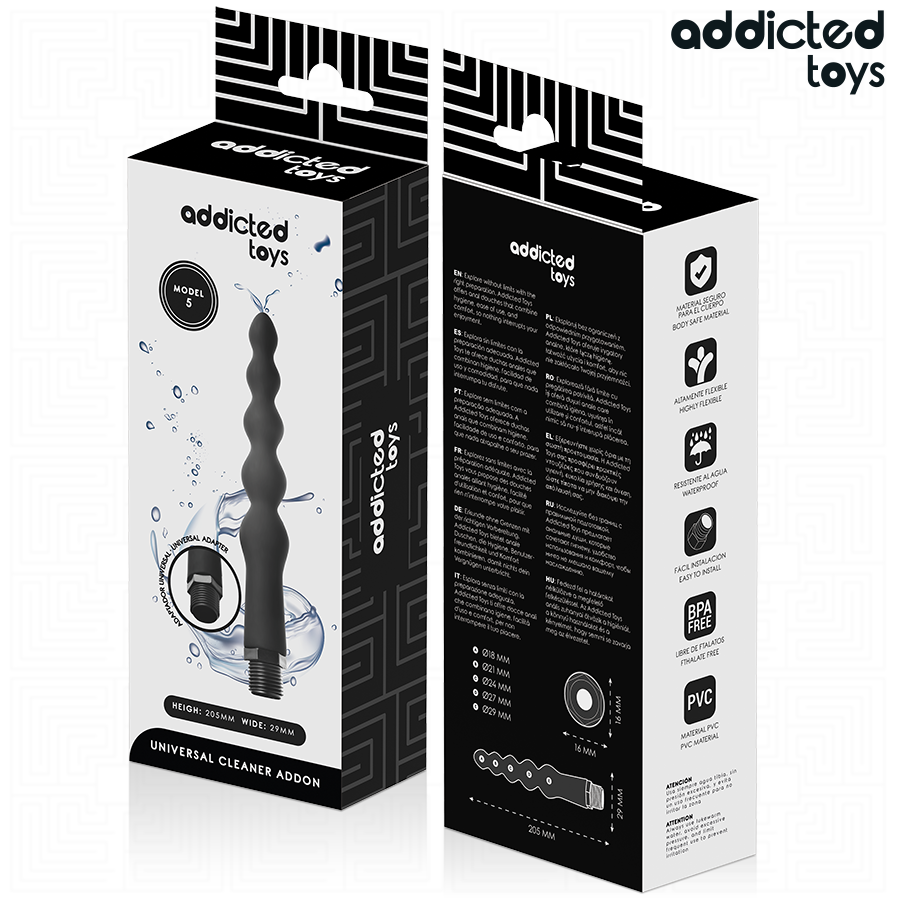 Addicted Toys Doccia Anale con Adattatore Universale Modello 5 – immagine 7