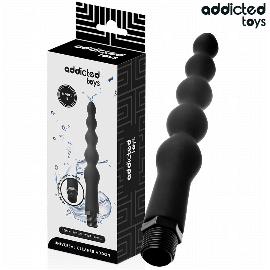Addicted Toys Doccia Anale con Adattatore Universale Modello 5
