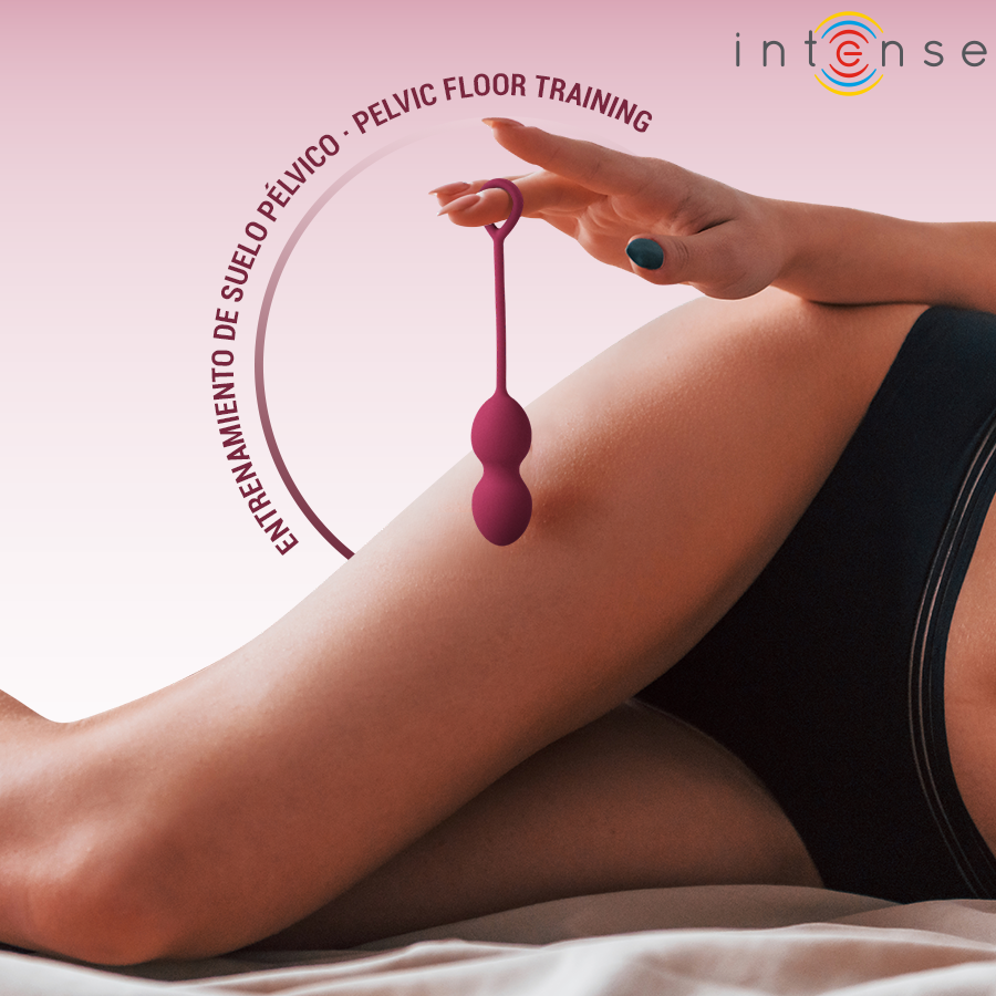 Intense Charli Kit Palline Kegel 3 Livelli Bordeaux – immagine 4