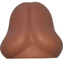 Diablo Picante Pallina Antistress a Forma di Glande 7,5 cm Tono Scuro