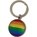 Pride Portachiavi con Bandiera Arcobaleno LGBT
