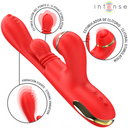 Intense Katy Stimolatore Multifunzione con 4 Testine Intercambiabili Rosso – immagine 4