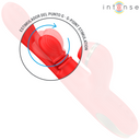 Intense Katy Stimolatore Multifunzione con 4 Testine Intercambiabili Rosso – immagine 5