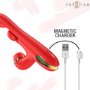Intense Katy Stimolatore Multifunzione con 4 Testine Intercambiabili Rosso – immagine 8