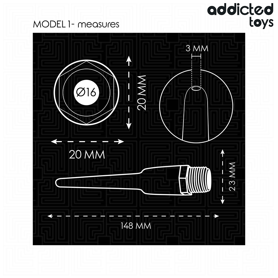 Addicted Toys Doccia Anale con Adattatore Universale Modello 1 – immagine 5