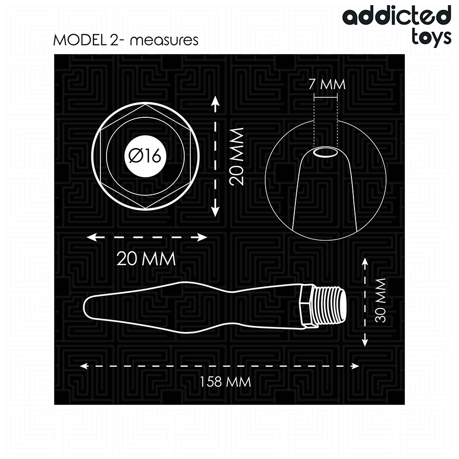 Addicted Toys Doccia Anale con Adattatore Universale Modello 2 – immagine 5