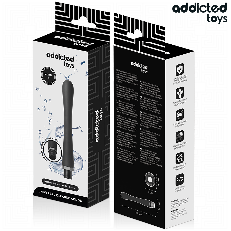 Addicted Toys Doccia Anale con Adattatore Universale Modello 4 – immagine 7