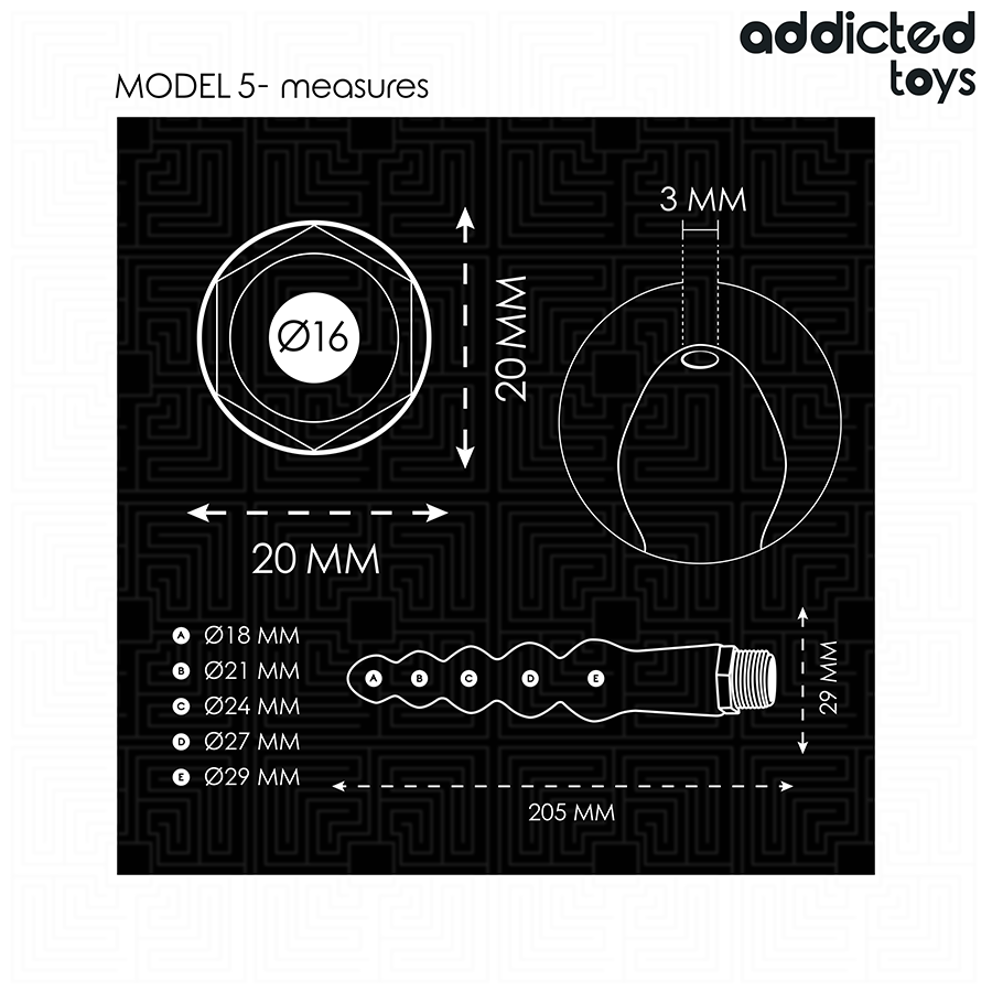 Addicted Toys Doccia Anale con Adattatore Universale Modello 5 – immagine 5
