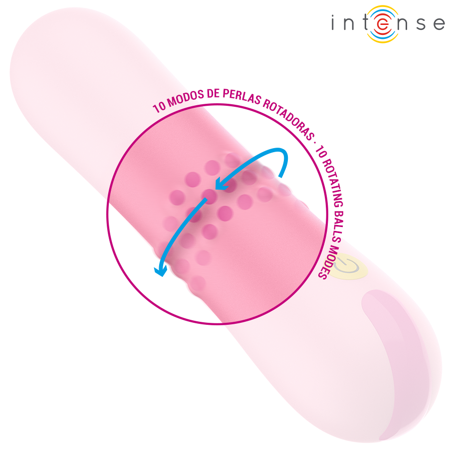 Intense Barbara Vibratore con Perle Rotanti – immagine 6