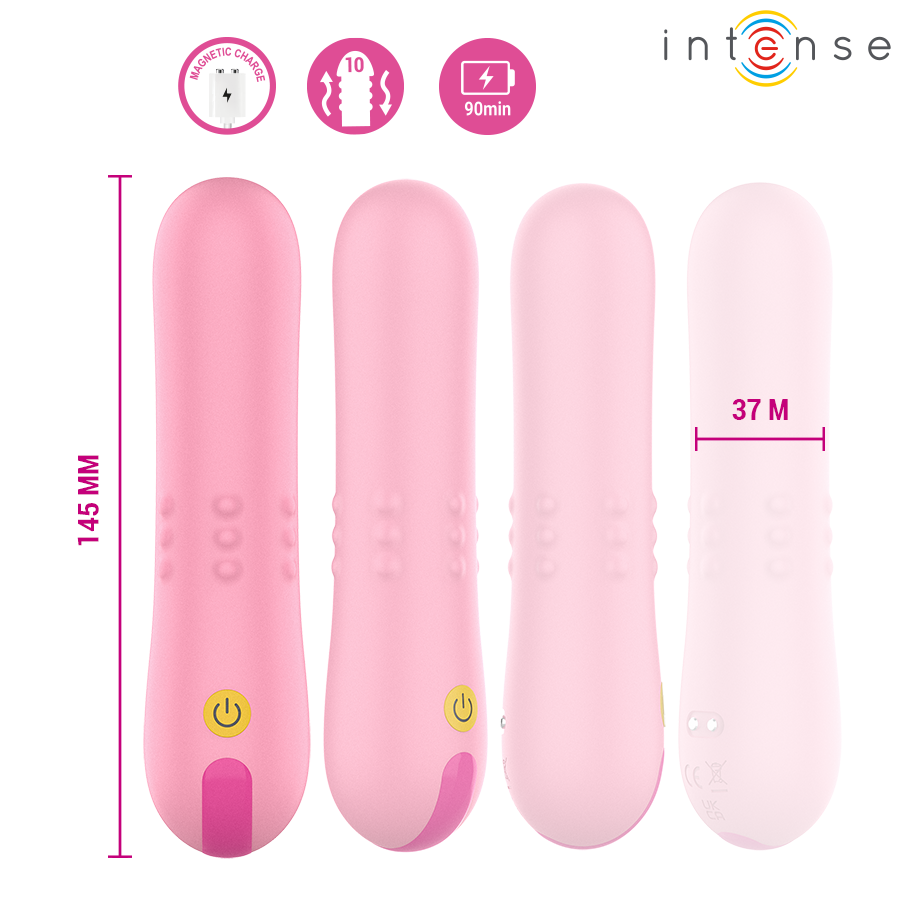 Intense Barbara Vibratore con Perle Rotanti – immagine 5