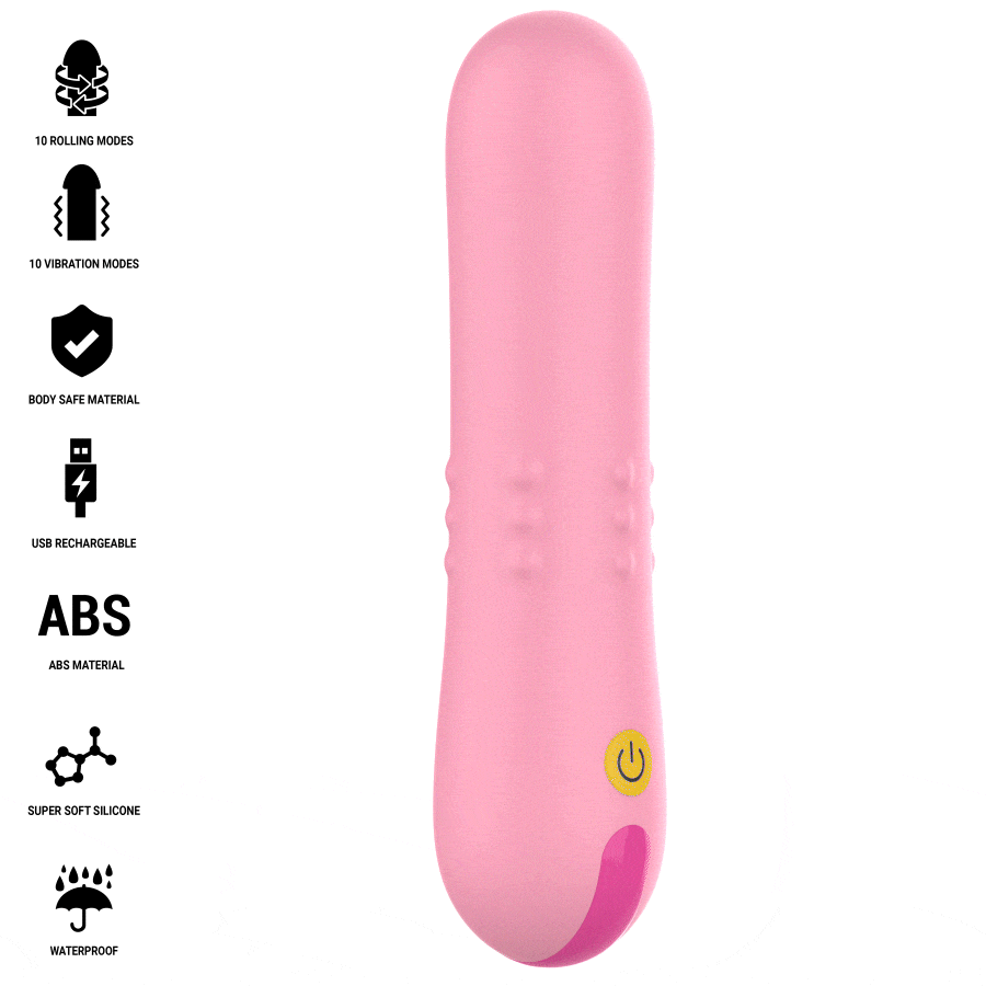 Intense Barbara Vibratore con Perle Rotanti – immagine 2