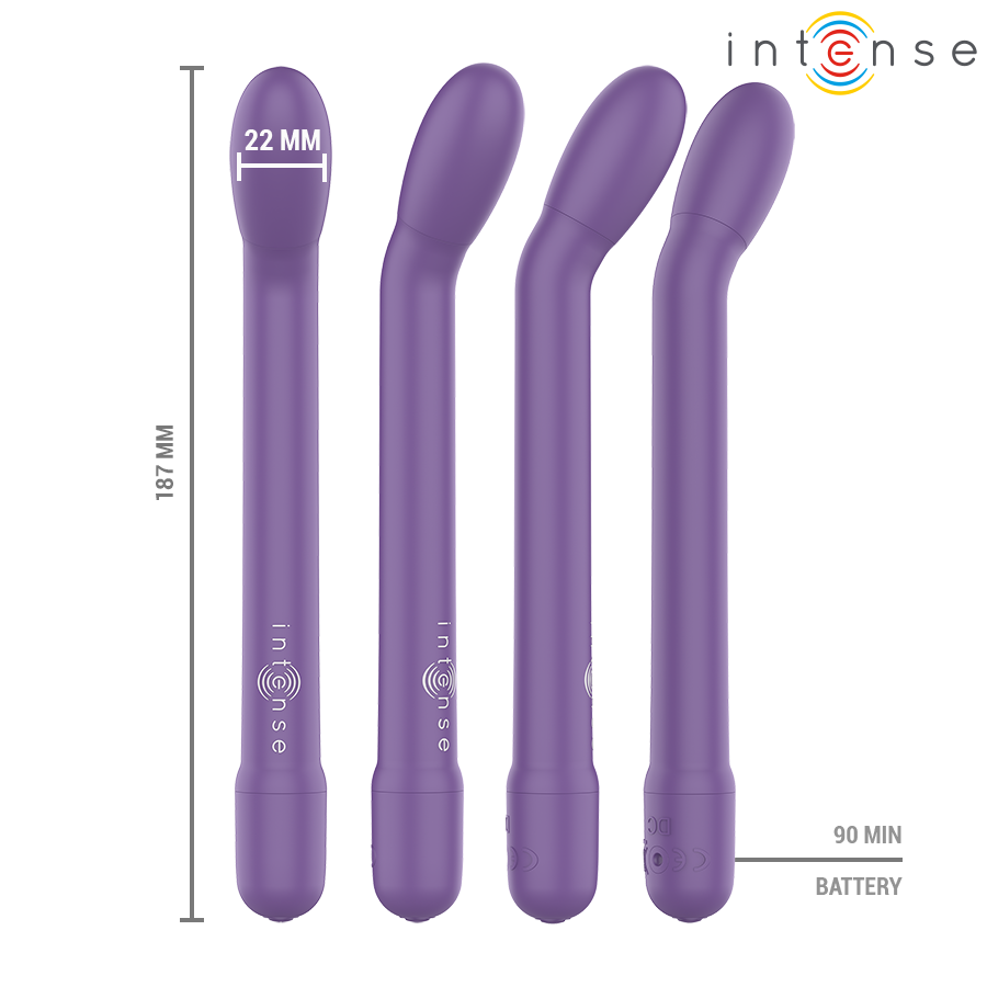 Intense Karlie Stimolatore Punto G Ricaricabile Viola – immagine 3