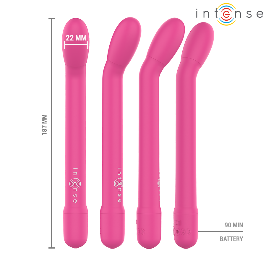 Intense Karlie Stimolatore Punto G Ricaricabile Rosa – immagine 3