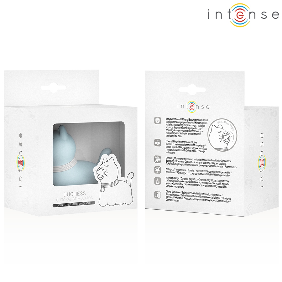 Intense Duchess Stimolatore con Lingua Rotante 360° Blu – immagine 7