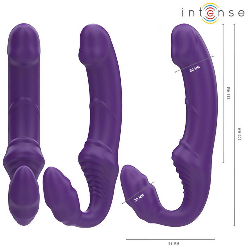 Intense Jill Vibratore con Telecomando Viola – immagine 3