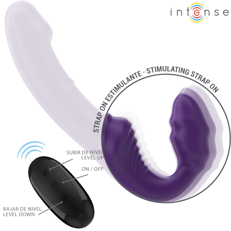 Intense Jill Vibratore con Telecomando Viola – immagine 4