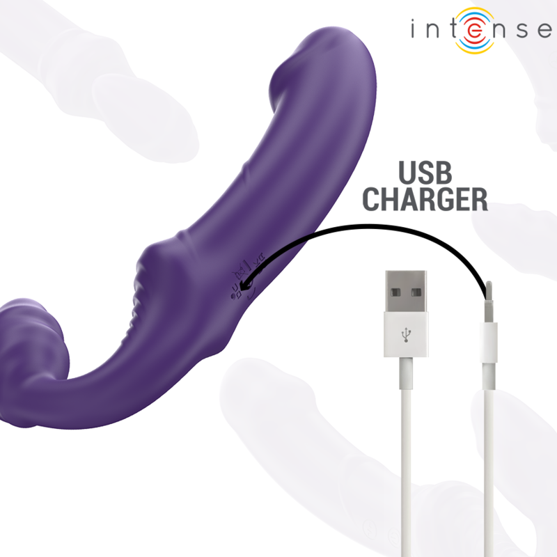 Intense Jill Vibratore con Telecomando Viola – immagine 7