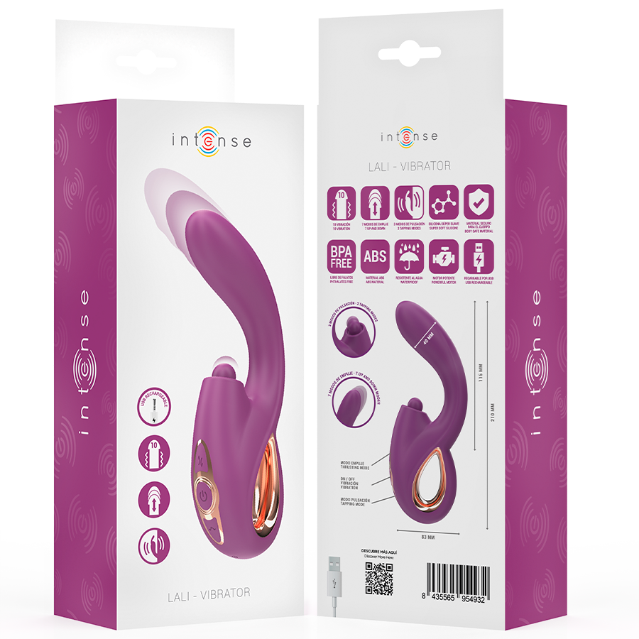 Intense Lali Vibratore Punto G a Spinta – immagine 8