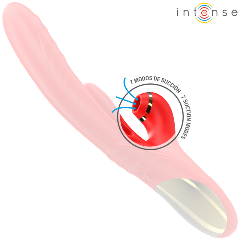 Intense Karol Vibratore a Spinta con Aspirazione Clitoridea – immagine 3