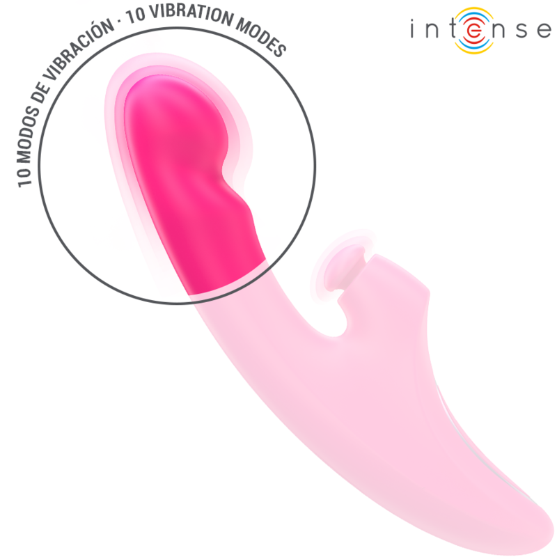 Intense Emi Vibratore 3 in 1 con Aspirazione 13,5 cm – immagine 5