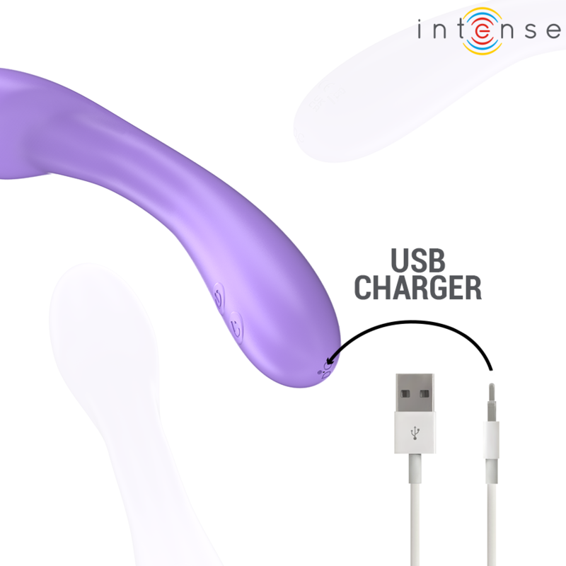 Intense Becky Vibratore Riscaldante 19 cm 7 Vibrazioni – immagine 7