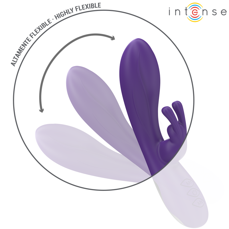 Intense Randall Vibratore Rabbit 10 Modalità Viola – immagine 4