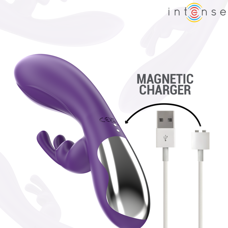 Intense Randall Vibratore Rabbit 10 Modalità Viola – immagine 7