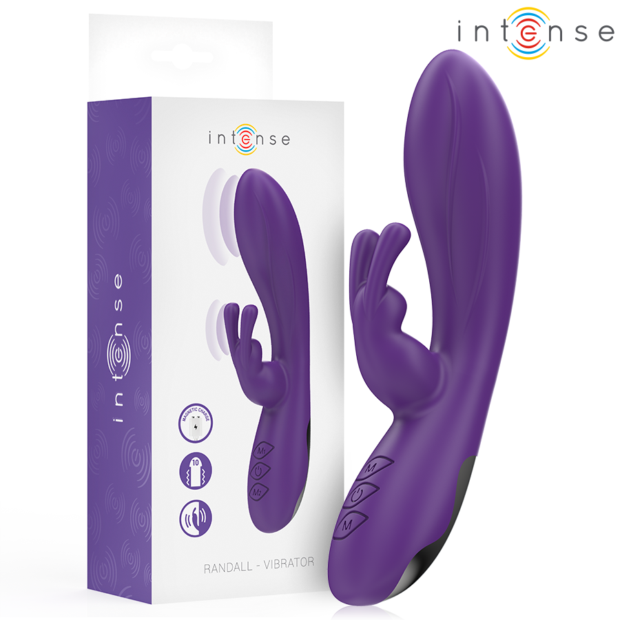 Intense Randall Vibratore Rabbit 10 Modalità Viola