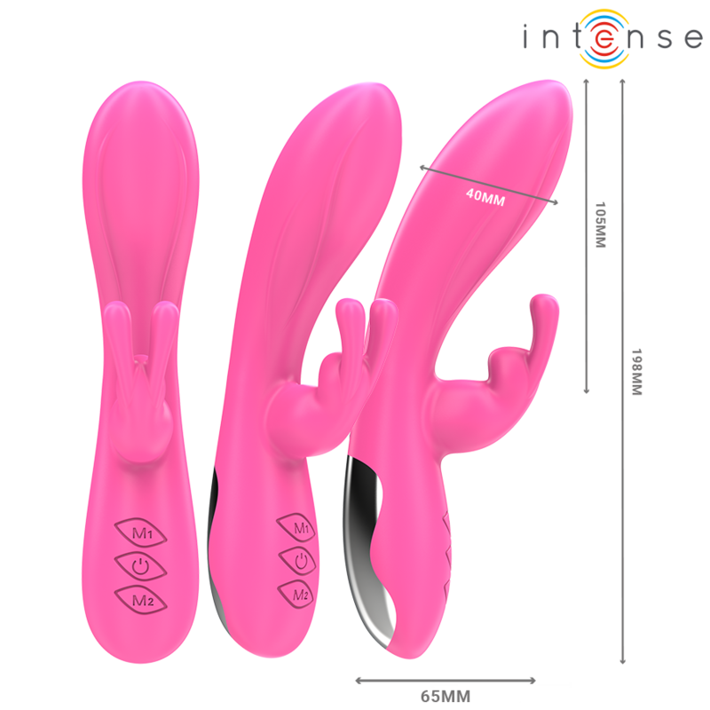 Intense Randall Vibratore Rabbit 10 Modalità Rosa – immagine 3