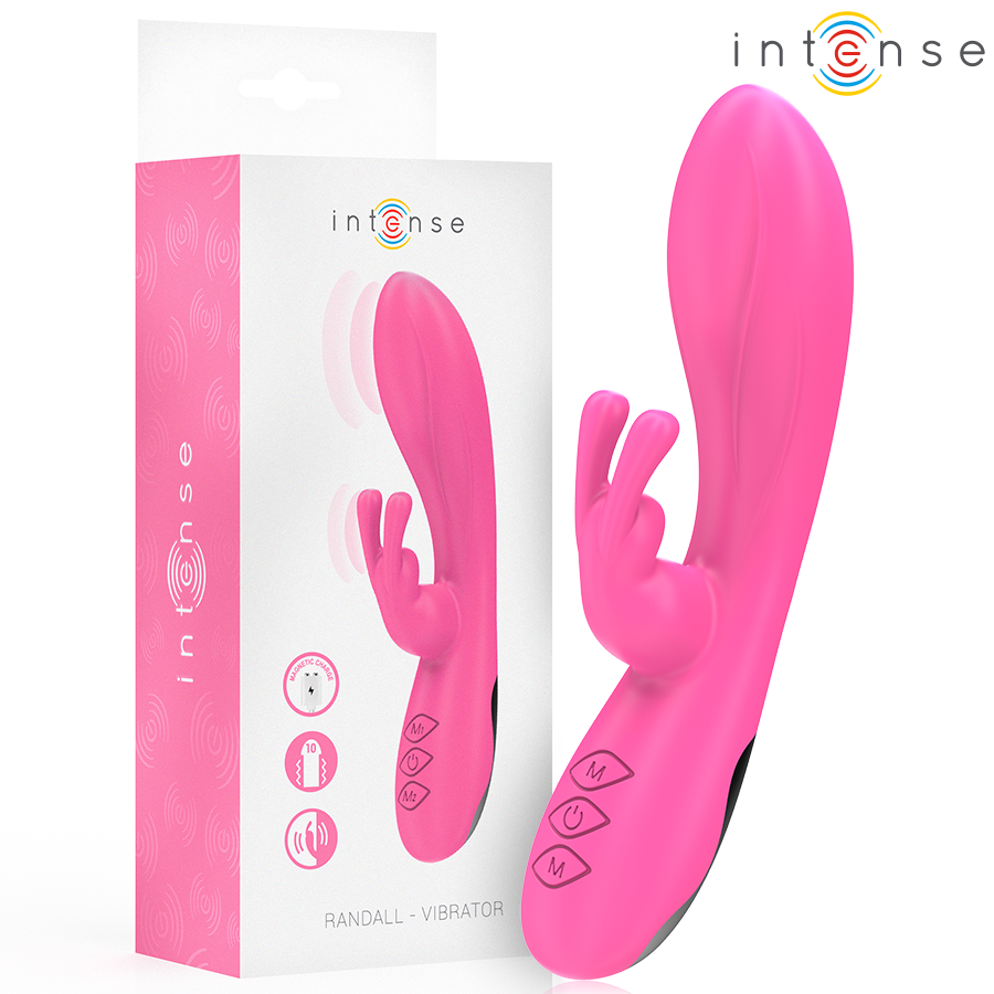 Intense Randall Vibratore Rabbit 10 Modalità Rosa