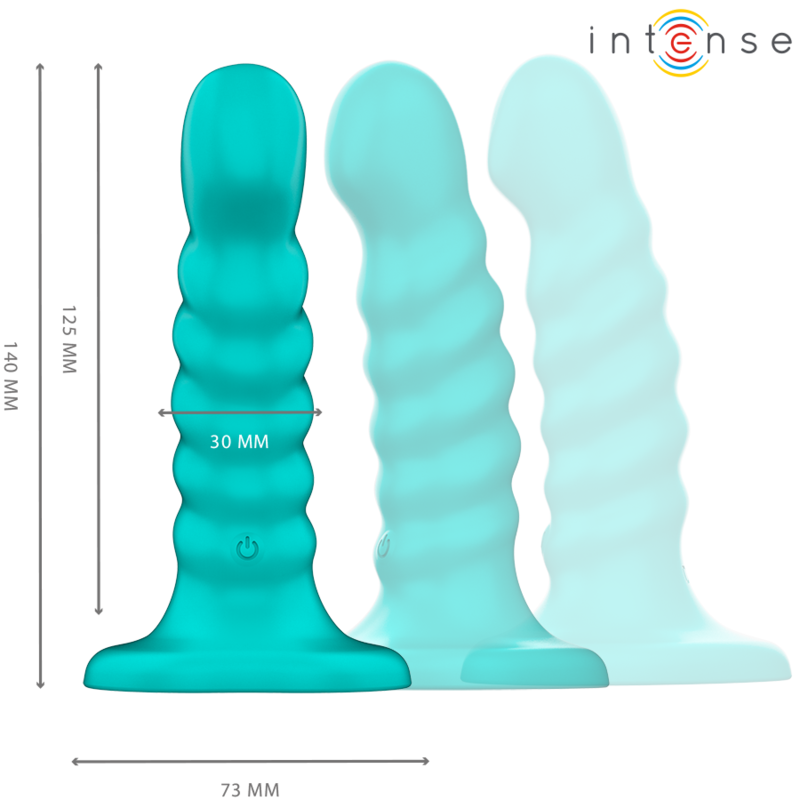 Intense Buffy Vibratore con Telecomando Azzurro – immagine 3