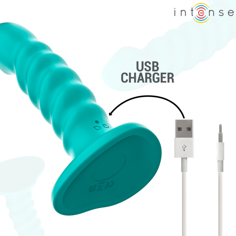 Intense Buffy Vibratore con Telecomando Azzurro – immagine 6