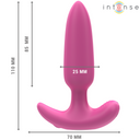 INTENSE Ross plug anale vibrante con telecomando rosa – foto 3
