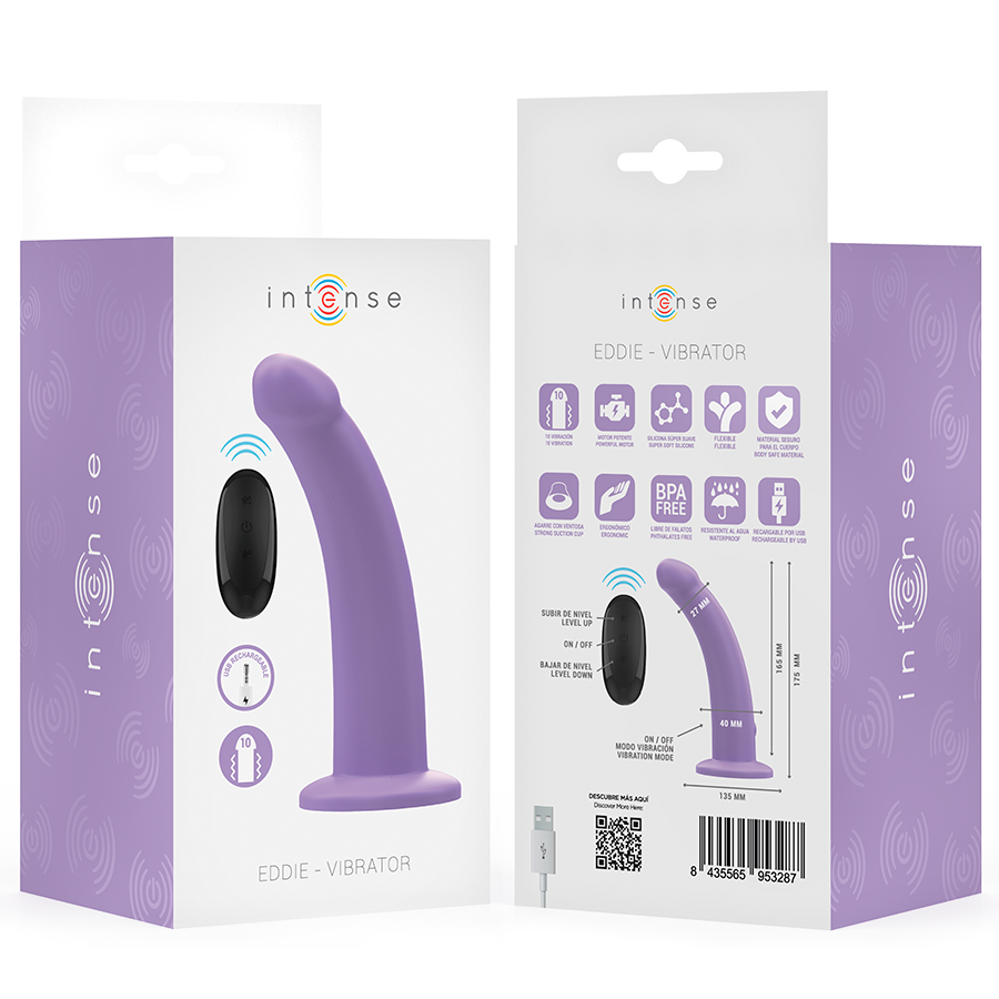 Intense Eddie Vibratore con Telecomando – immagine 8