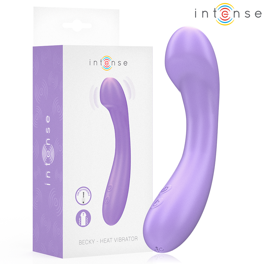 Intense Becky Vibratore Riscaldante 19 cm 7 Vibrazioni