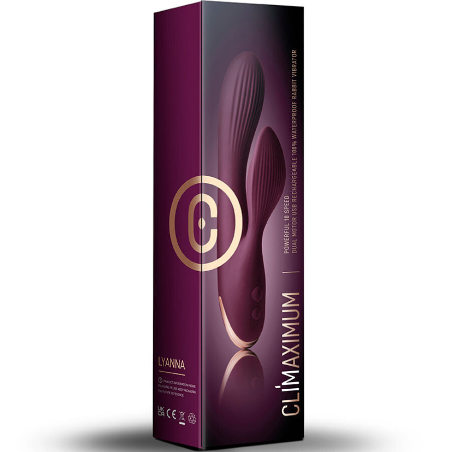 Climaximum Lyanna Vibratore Rabbit Doppio Motore Ricaricabile – immagine 3