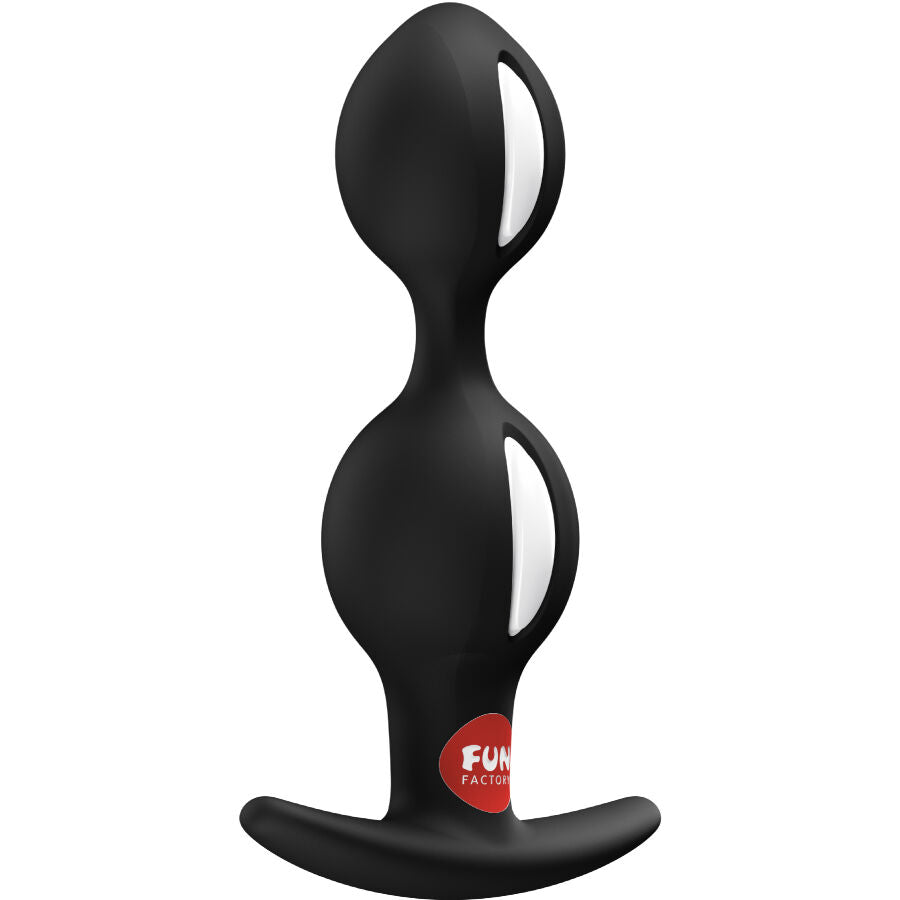 FUN FACTORY B-Balls Duo plug anale con doppia sfera nero