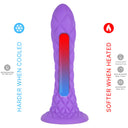 SILEXD Dreamy dildo fantasy termoreattivo viola – foto 5