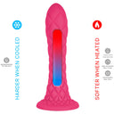 SILEXD Dreamy dildo fantasy termoreattivo fucsia – foto 5